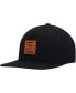 ფოტო #1 პროდუქტის Men's Black VA All The Way Snapback Hat