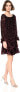 Фото #2 товара Taylor Dresses 188800 Womens Burnout Abstract Print Shift Dress Burgundy Size 6