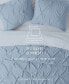 Фото #5 товара Home Collection Premium Ultra Soft 2 Piece Pinch Pleat Duvet Cover Set, Twin/Twin Extra Long