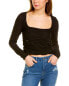 Good American Night Out Top Women's Black 0