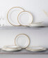 Rochelle Gold Set of 4 Salad Plates, Service For 4