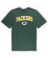 ფოტო #3 პროდუქტის Men's Green, Heather Gray Green Bay Packers Big and Tall T-shirt and Pants Sleep Set