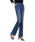 Фото #2 товара Women's High Rise Stretch Slim Bootcut Jeans
