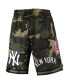 ფოტო #3 პროდუქტის Men's Camo New York Yankees Team Shorts