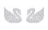 Swarovski Swan 5161256 Crystal Earrings