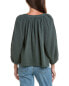 Velvet By Graham & Spencer Carla Top Women's Green S