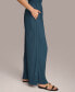 Фото #3 товара Women's Pull-On Pleated Wide Leg Pants