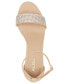 ფოტო #4 პროდუქტის Women's Formigoni Two-Piece Rhinestone Dress Sandals