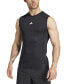 Men's Fitted Crewneck Tech-Fit Sleeveless Compression T-Shirt