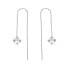 Charming steel earrings with zircon Affinity BFF189