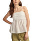 Фото #1 товара Women's Cotton Ruched Poplin Tube Top