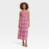 Фото #1 товара Women's Sleeveless One Shoulder A-Line Maxi Dress - Knox Rose