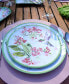 Hummingbirds Set of 6 Salad Plate 9", Service For 6