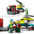 Фото #8 товара Конструктор LEGO Геликоптер-транспорт Rescate City (ID: 12345) для детей.
