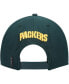 Фото #3 товара Men's Green Green Bay Packers Stacked Snapback Hat
