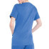 Фото #2 товара Urbane by Landau Womens Blue Sweetheart-Neck Short Sleeve Tunic Scrub Top Sz 4XL