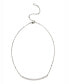 Kleinfeld faux Stone Pave Bar Delicate Necklace