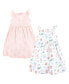 ფოტო #1 პროდუქტის Baby Girls Cotton Dresses, Pastel Sea