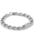 Фото #1 товара Men's Stainless Steel Chain Link Bracelet