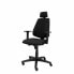Офисный стул с изголовьем Montalvos P&C LI840CB Чёрный