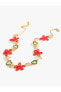 Фото #2 товара Колье бусиное с цветочным узором от Koton