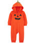 Baby Halloween Pumpkin Costume Hooded Jumpsuit 24M