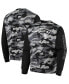 ფოტო #2 პროდუქტის Men's Black New England Patriots Camo Long Sleeve T-shirt