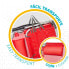 Фото #2 товара Складной стул с подголовником Aktive Menorca Красный 48 x 90 x 60 cm (2 штук)