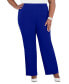 Фото #4 товара Pull-On Welt-Pocket Straight-Leg Pants, Women's & Plus Size