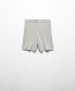 Women's Ribbed Pajama Shorts