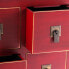 Фото #8 товара ТВ шкаф ORIENTE Красный Деревянный Железо Деревянный MDF 130 x 24 x 50,5 cm
