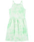 Фото #3 товара Kid Tie-Dye Tank Dress 6-6X