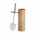 Toilet Brush Tropical Bath White Beige Steel Plastic 9,5 x 37,5 x 9,5 cm (12 Units)