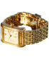 ფოტო #5 პროდუქტის Women's Eleanor Gold-Tone Stainless Steel Bracelet Watch 34mm