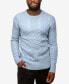 Фото #1 товара Men's Cable Knit Sweater