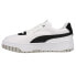 Puma Cali Dream Platform Womens Black, White Sneakers Casual Shoes 383112-04 8.5 - фото #3