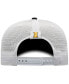 Фото #4 товара Men's Black, White Iowa Hawkeyes Trucker Snapback Hat