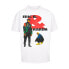 Фото #4 товара MISTER TEE Eric B & Rakim Sweat The Technique Oversize short sleeve T-shirt