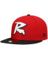 Фото #1 товара Men's Red Richmond Flying Squirrels Authentic Collection Team Alternate 59FIFTY Fitted Hat