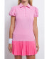 ფოტო #3 პროდუქტის Women's Puff Sleeve Jersey Top