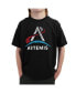 ფოტო #2 პროდუქტის Child NASA Artemis Logo - Boy's Word Art T-Shirt