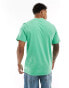 Lacoste graphic front short sleeve t-shirt in green