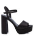 ფოტო #2 პროდუქტის Women's Heeled Platform Sandals By XTI,