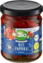 Rote Paprika in Kräuteröl, 170 g