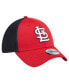 Фото #4 товара Men's Red St. Louis Cardinals Neo 39THIRTY Flex Hat