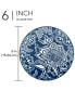 Фото #3 товара Tapestry Canape Plates, Set of 6