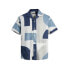 Фото #1 товара JACK & JONES Blacarnaby Print Resort Plus Size short sleeve shirt