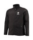 Фото #4 товара Men's Black Pittsburgh Steelers Big and Tall Sonoma Softshell Full-Zip Jacket