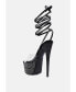 Фото #2 товара Sugar Mom Strappy Diamante Platform High Heels