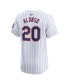 ფოტო #2 პროდუქტის Men's Pete Alonso White New York Mets Home Elite Jersey